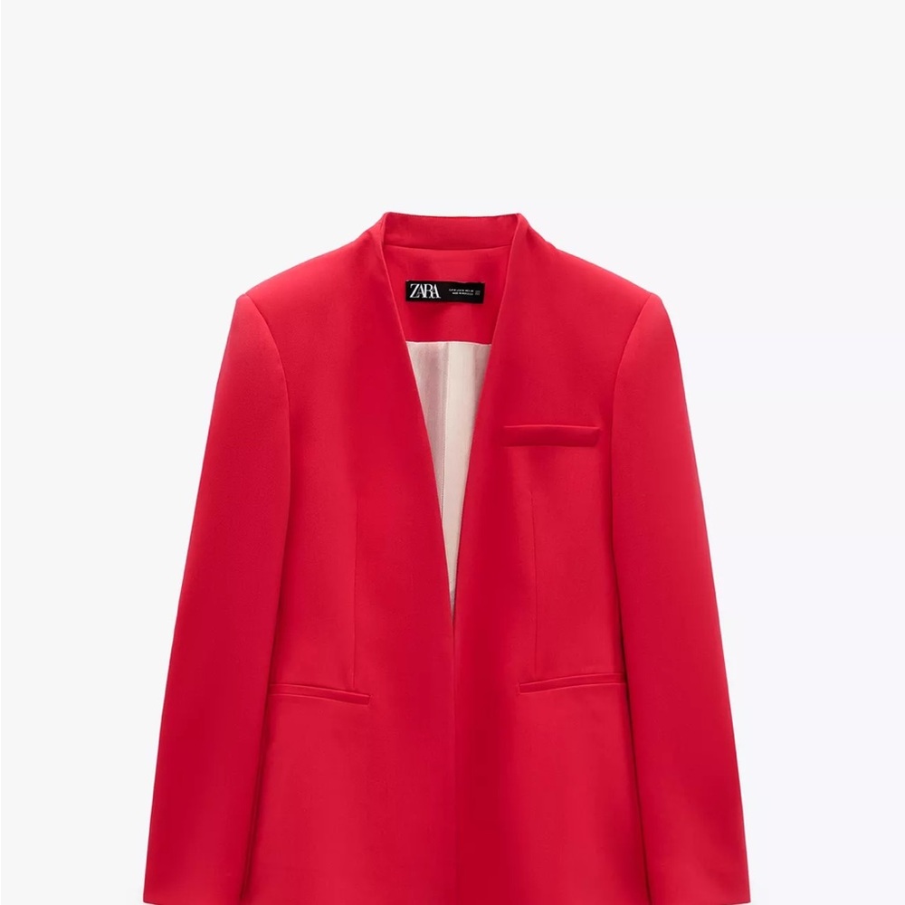 Zara Women's Red Blazer